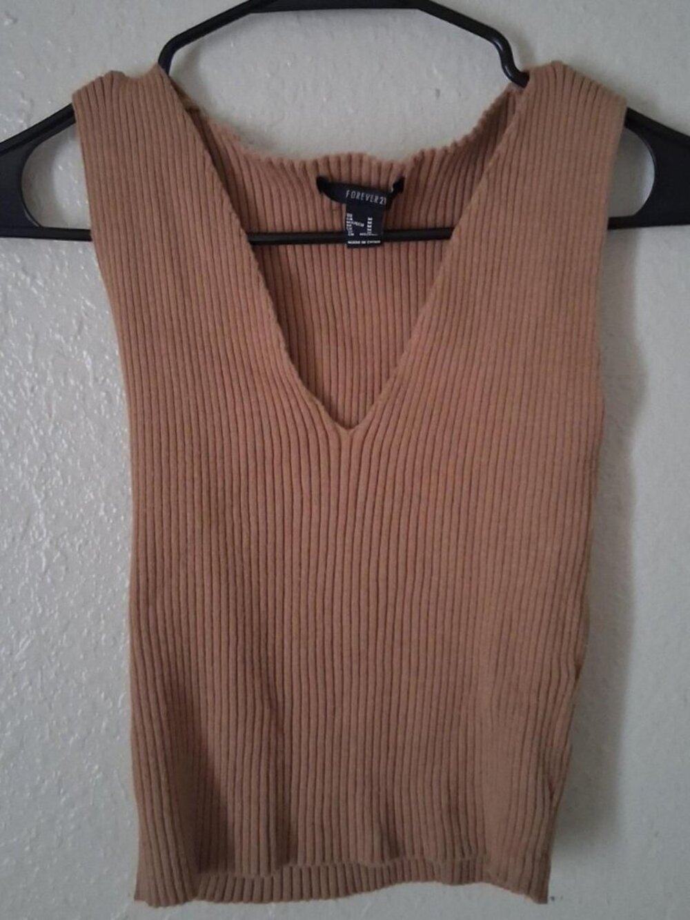 Forever 21 ribbed knit vest